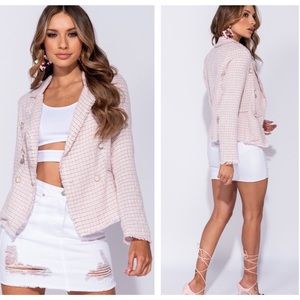 Chic Pink Blazer for Women